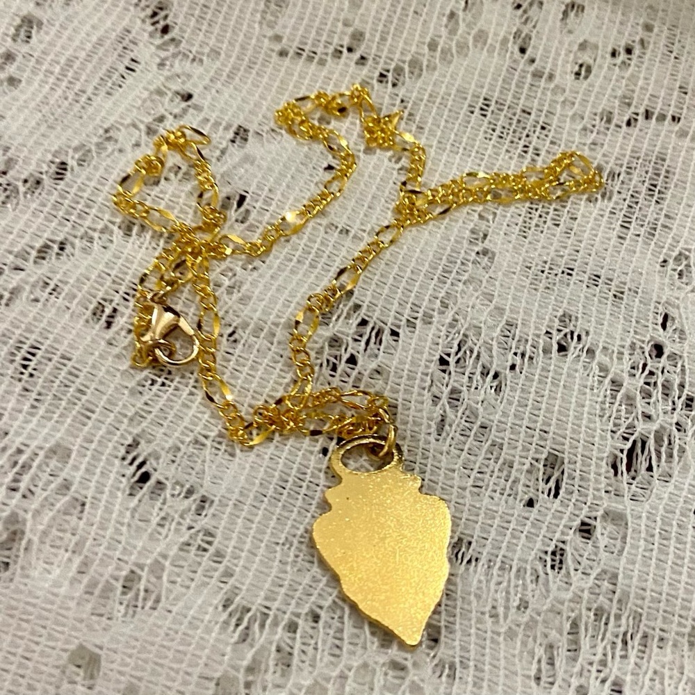Vintage Authentic Gucci, 18in Gold Plated Charm Necklace (C) - Picture 6 of 7